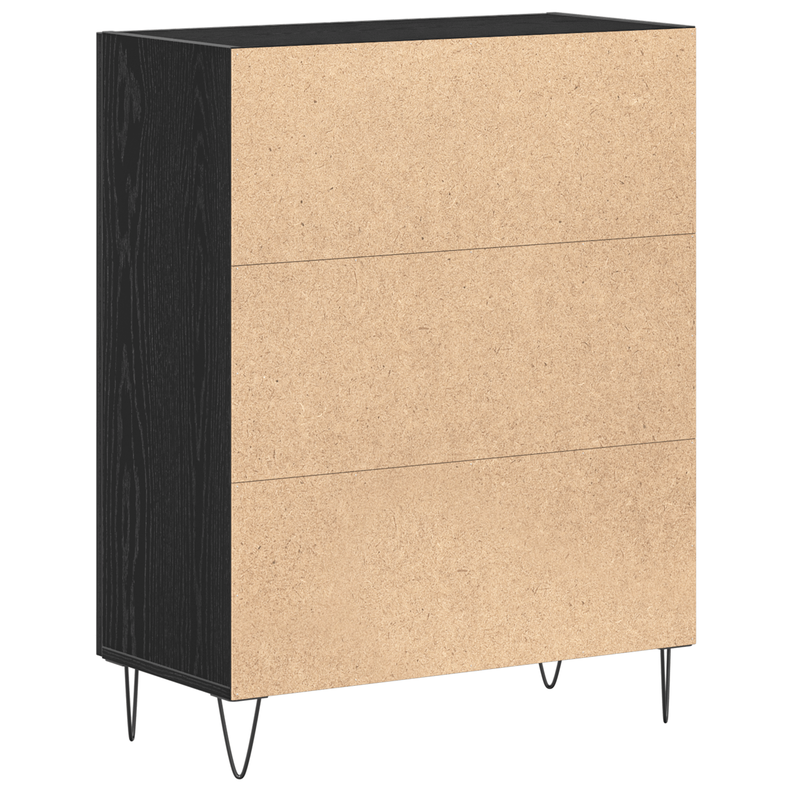 Dulap, stejar negru, 69,5x34x90 cm, lemn prelucrat — imaginea 6