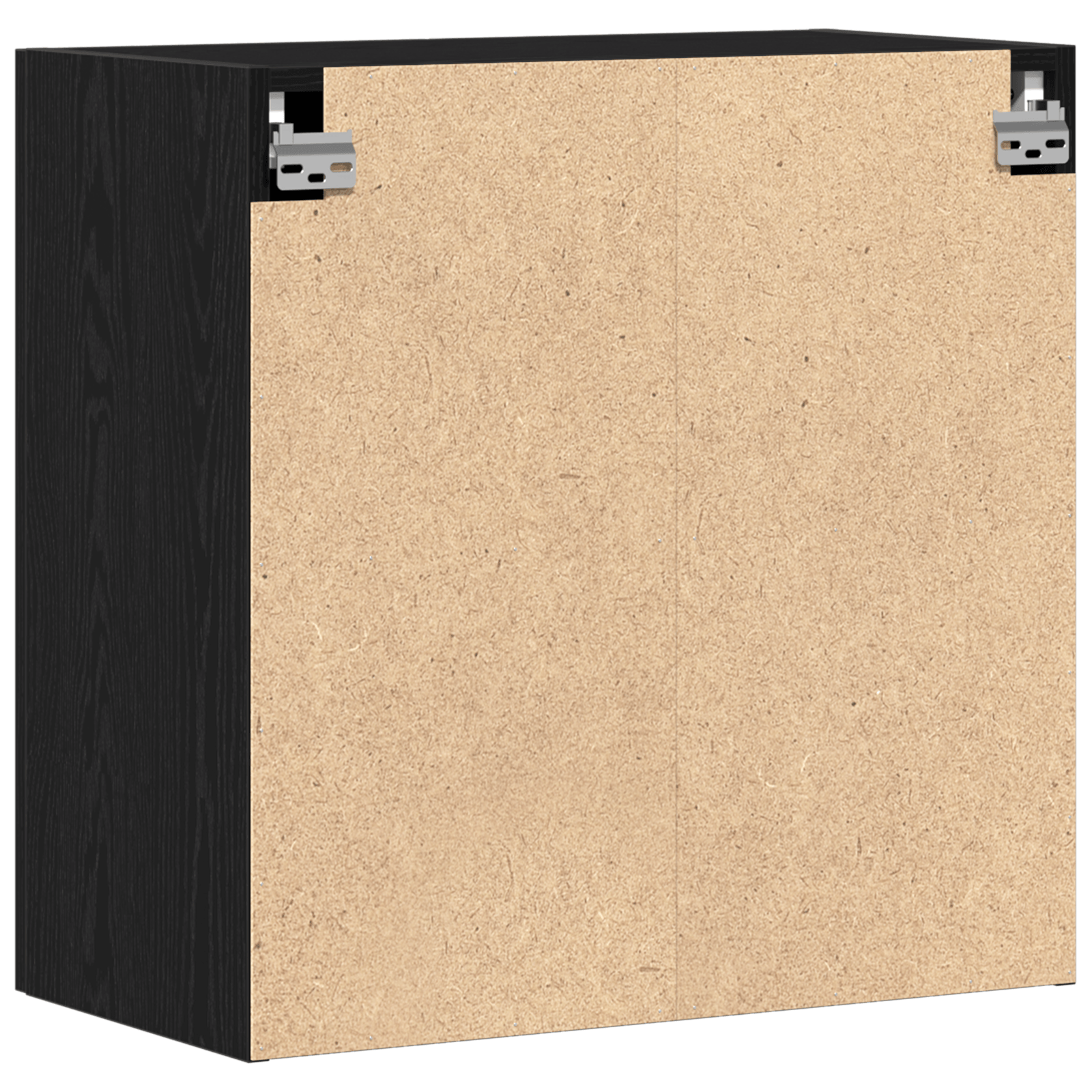 Dulap de perete Negru Stejar 60x31x60 cm Lemn prelucrat — imaginea 8