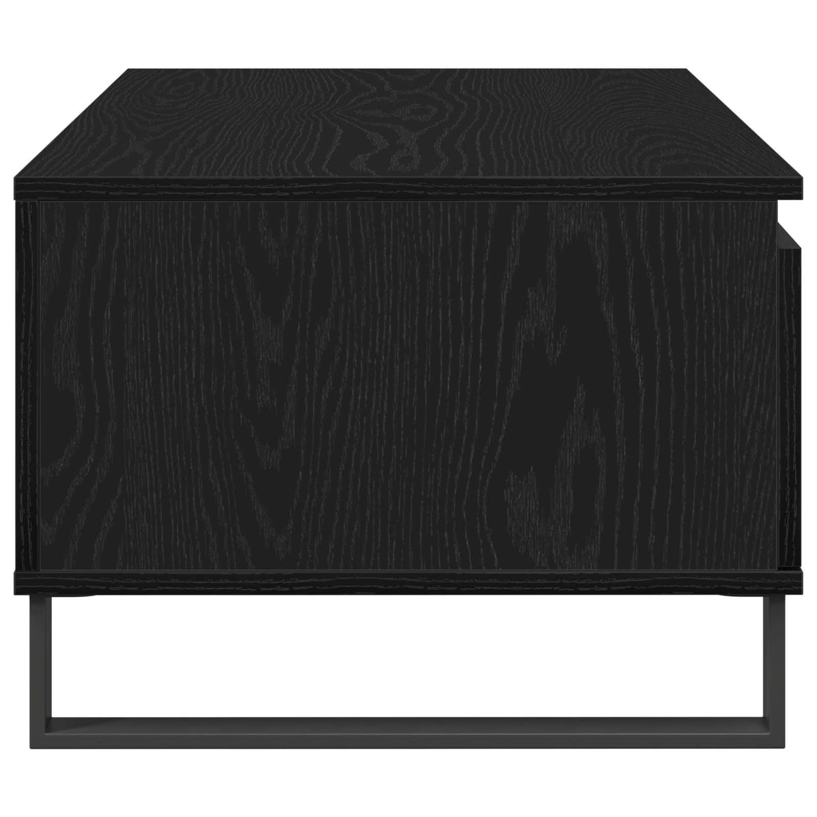 Masuta de cafea, stejar negru, 90x50x36,5 cm, lemn prelucrat — imaginea 8