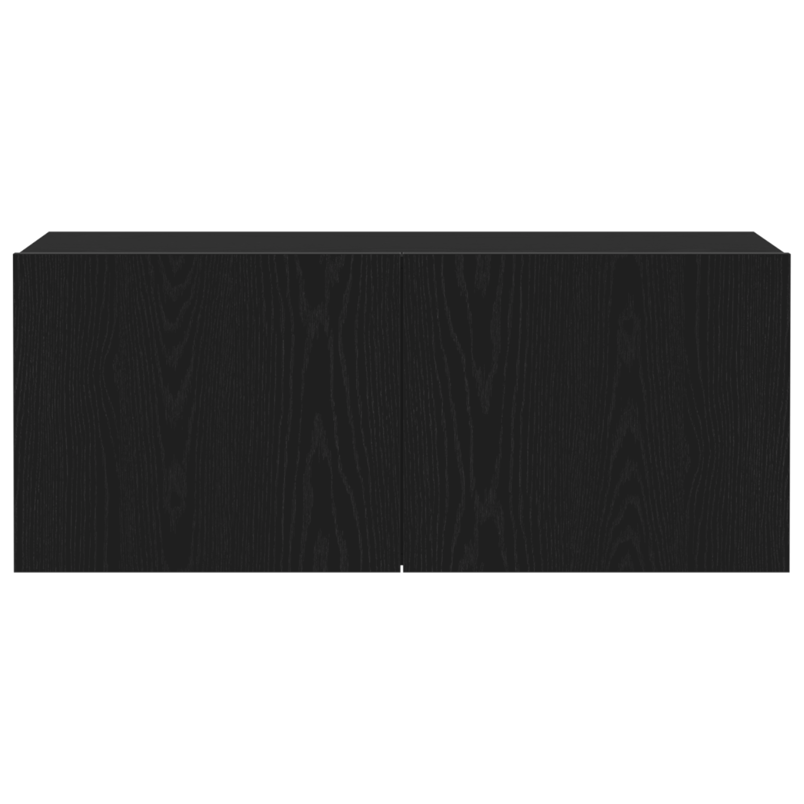 Dulap TV de perete, stejar negru, 100x30x41 cm, lemn prelucrat — imaginea 6