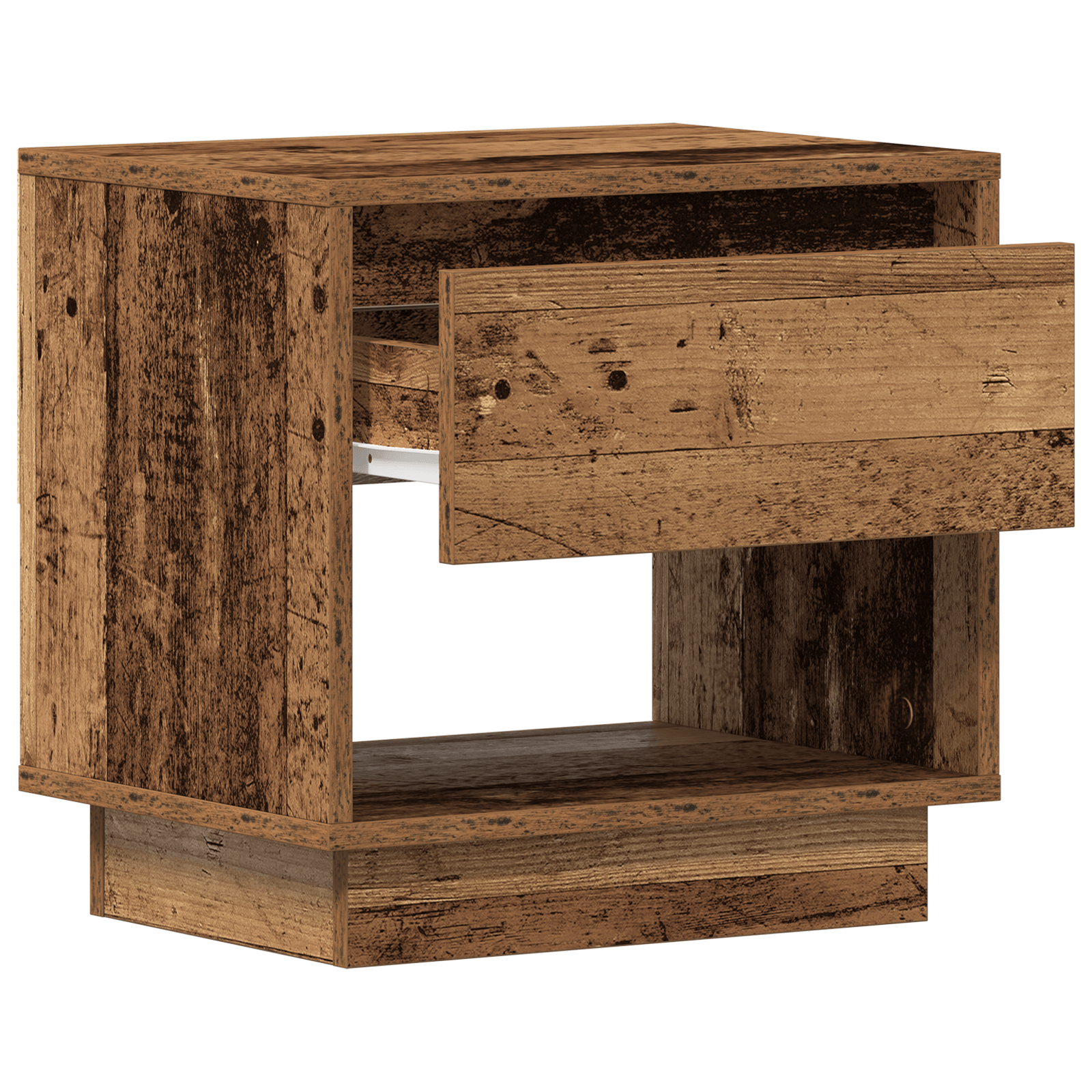 Noptiere, 2 buc., lemn vechi, 45x34x45 cm, lemn prelucrat — imaginea 5