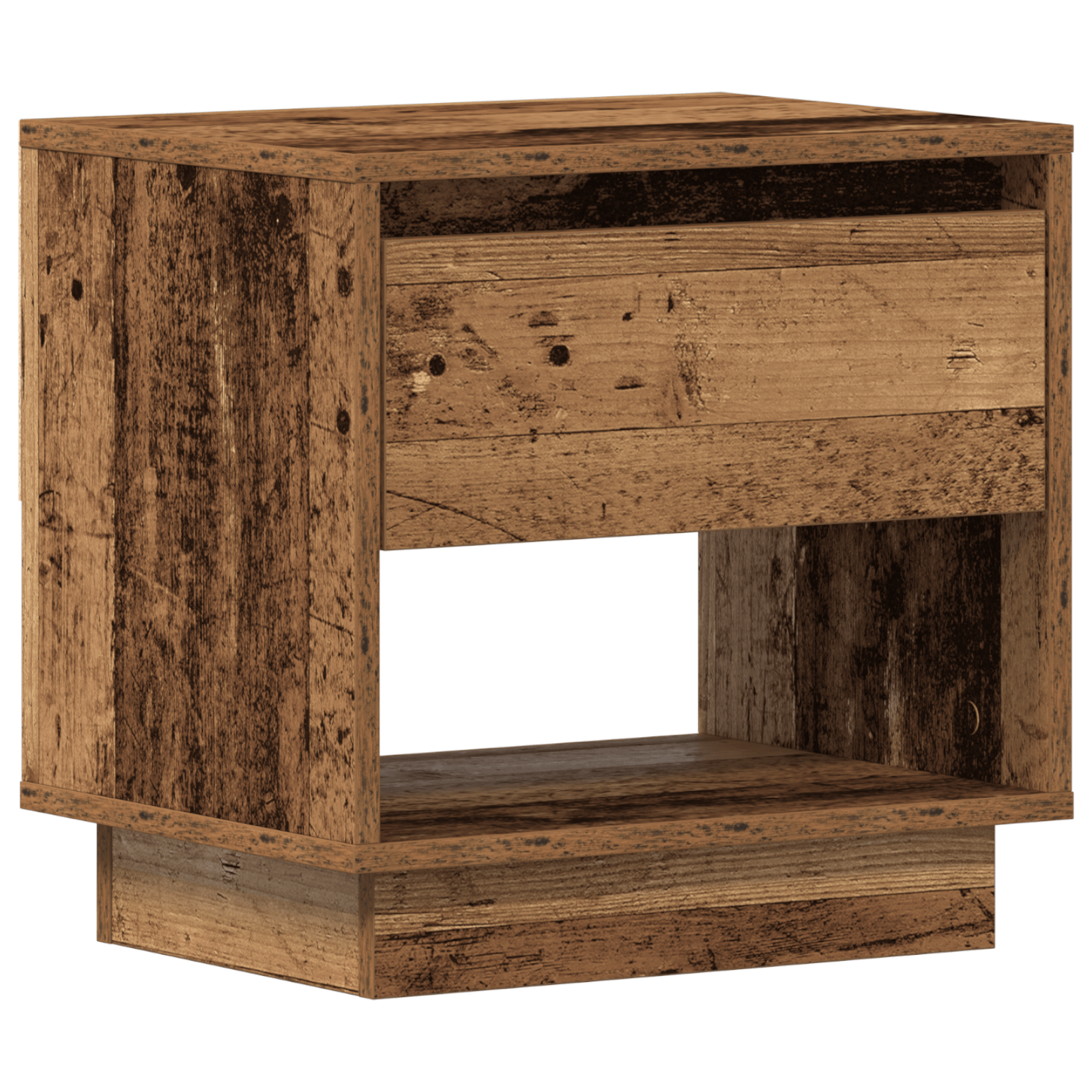 Noptiera, lemn vechi, 45x34x44 cm, lemn prelucrat — imaginea 2