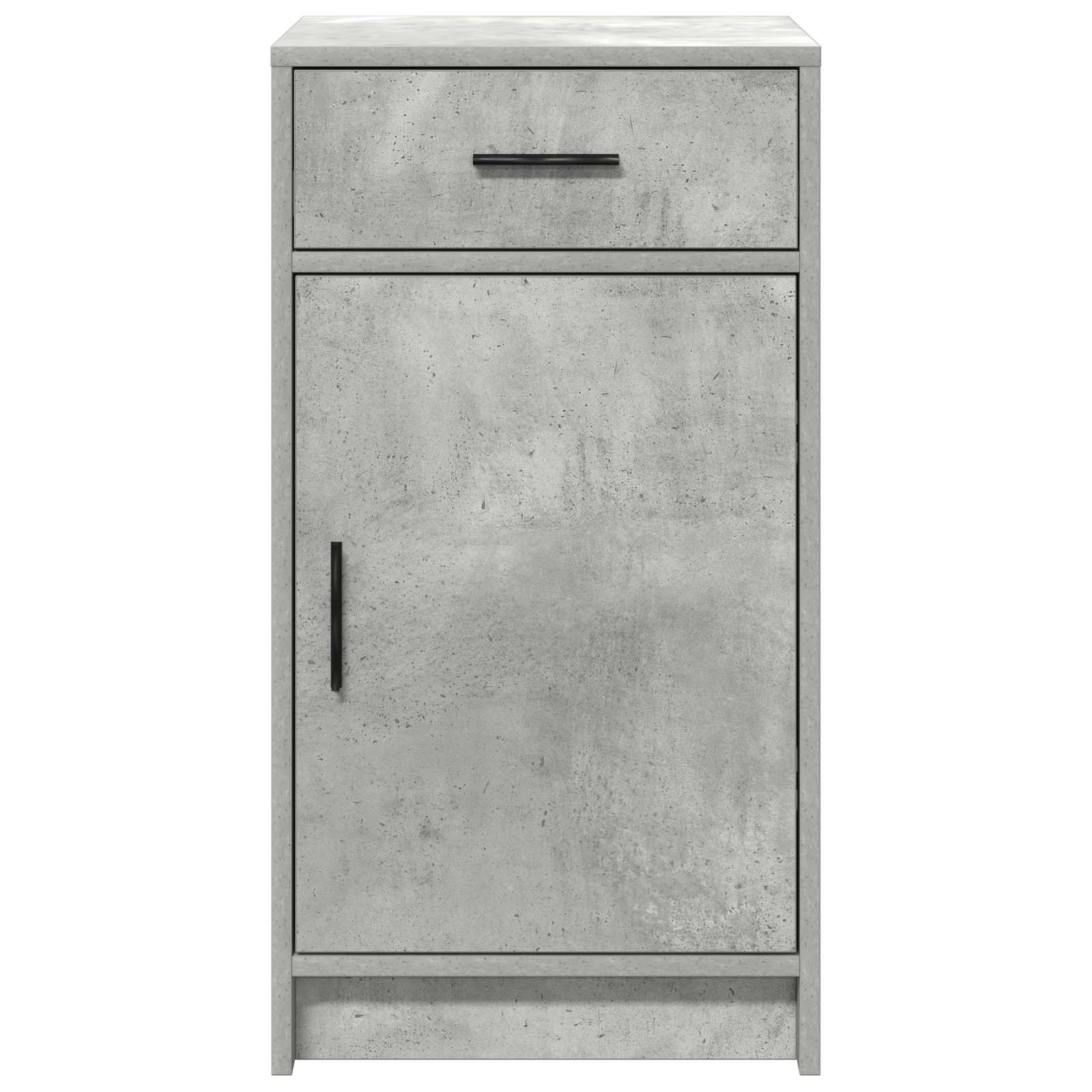 Dulap, gri beton, 40x41x75 cm, lemn prelucrat — imaginea 6