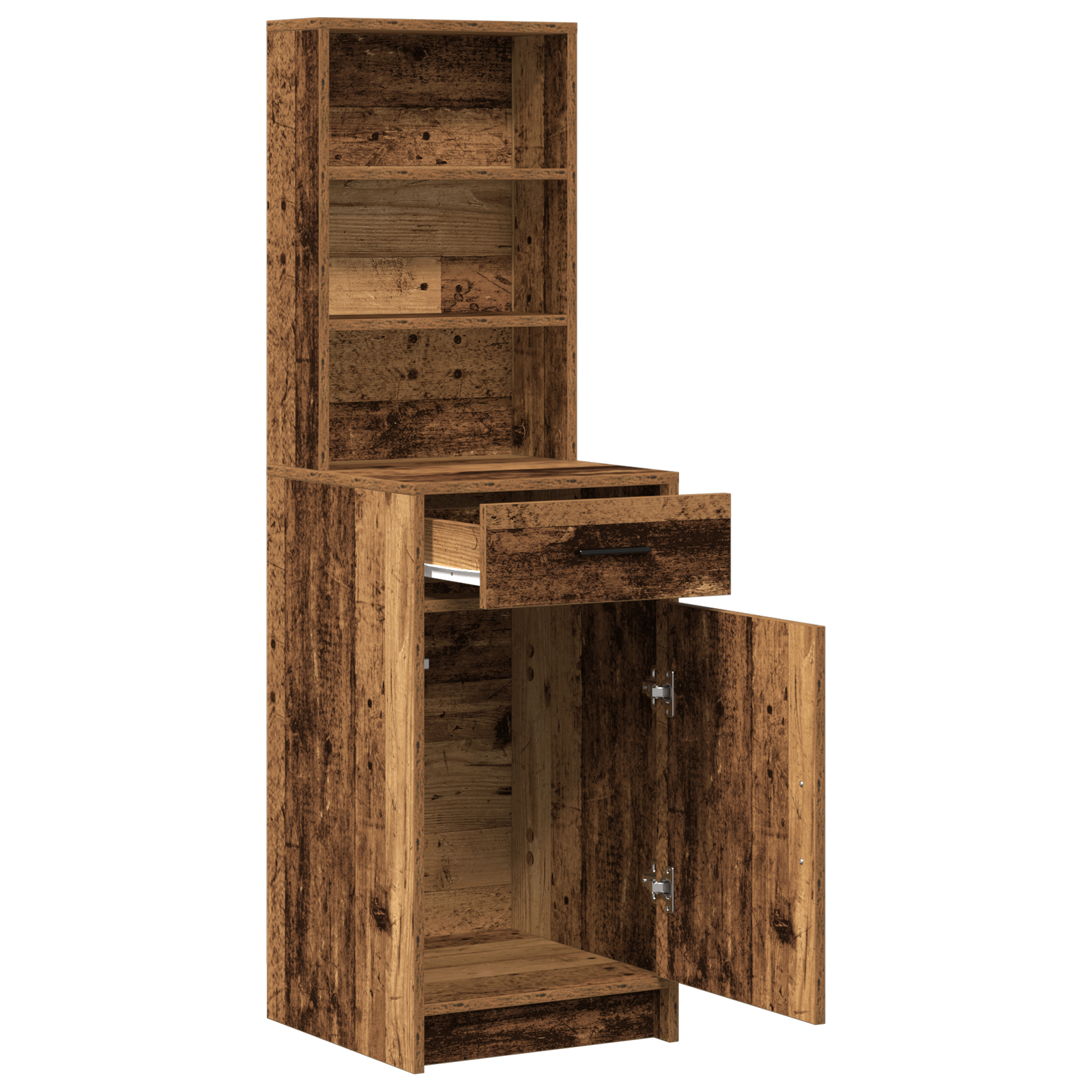 Dulap inalt, lemn vechi, 40x41x135 cm, lemn prelucrat — imaginea 5
