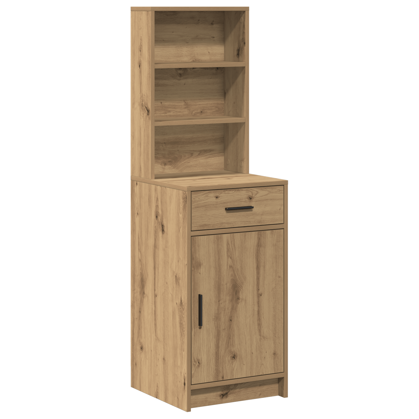 Dulap inalt, stejar artizanal, 40x41x135 cm, lemn prelucrat — imaginea 2
