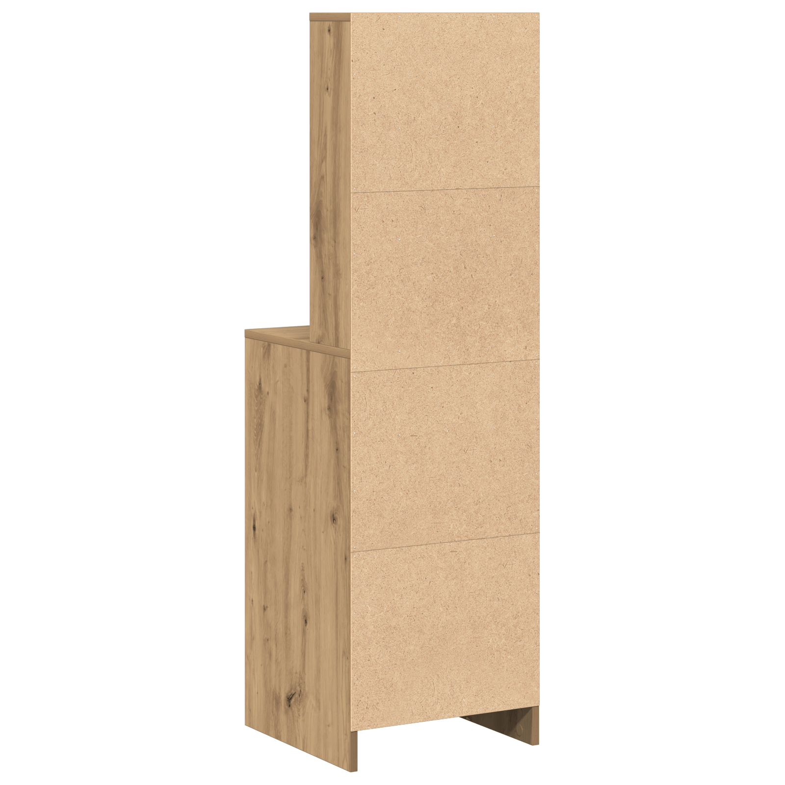 Dulap inalt, stejar artizanal, 40x41x135 cm, lemn prelucrat — imaginea 8