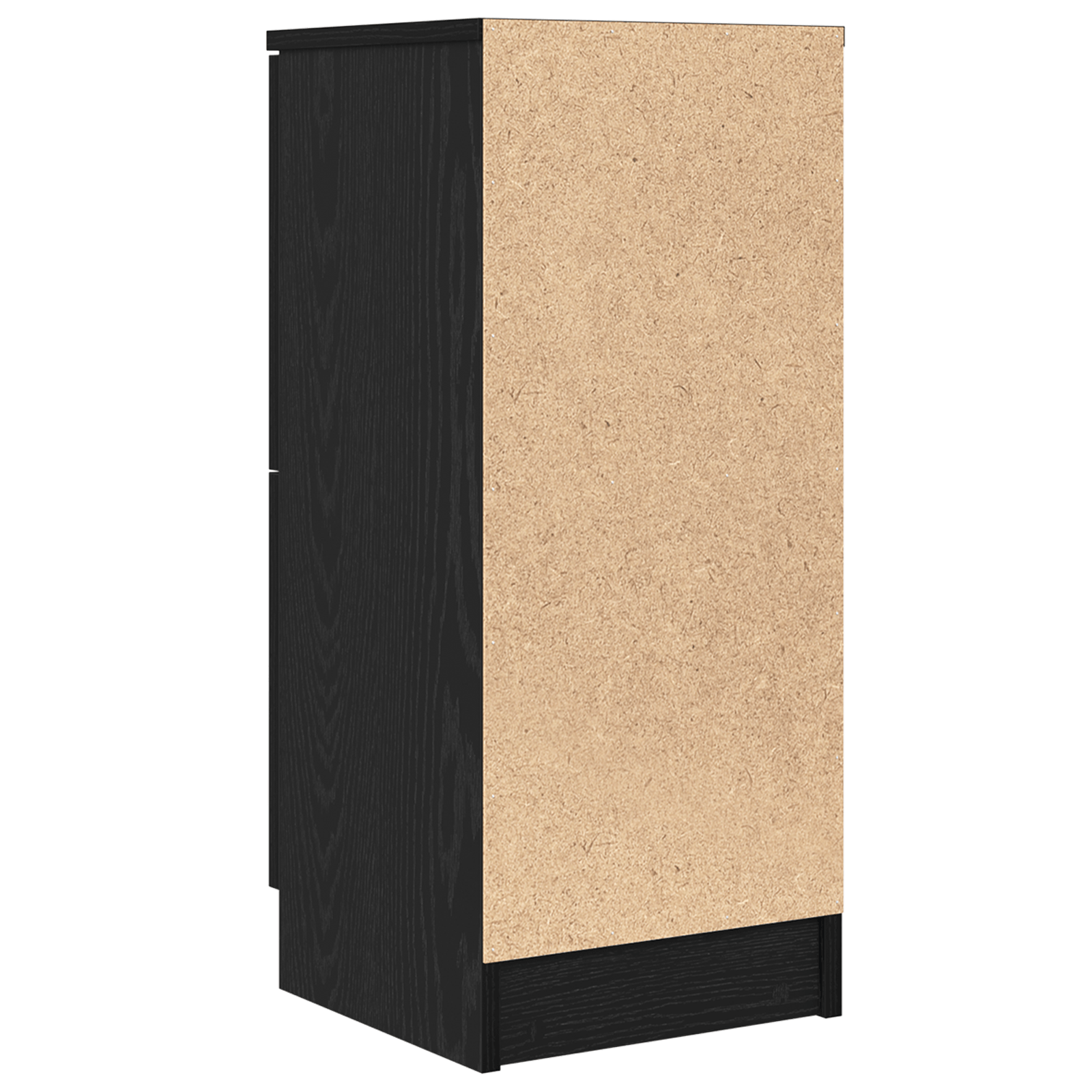 Bufete 2 buc in Stejar Negru, 30x30x70 cm, Fabricat din Lemn Prelucrat — imaginea 6