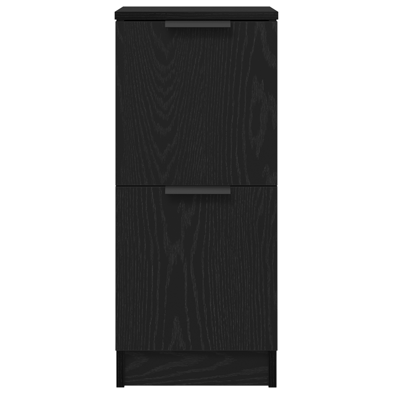 Bufete 2 buc in Stejar Negru, 30x30x70 cm, Fabricat din Lemn Prelucrat — imaginea 7