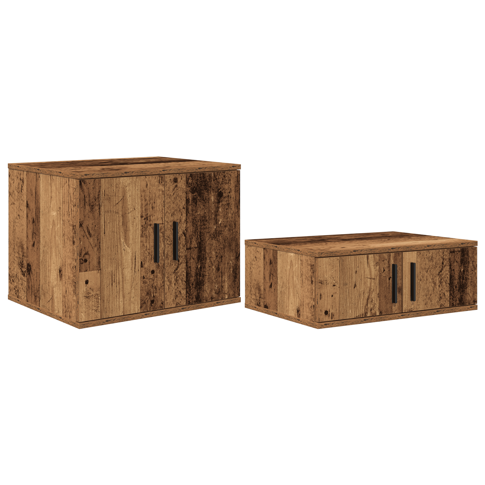 Dulap de depozitare, lemn vechi, 118x41x40 cm, lemn prelucrat — imaginea 2