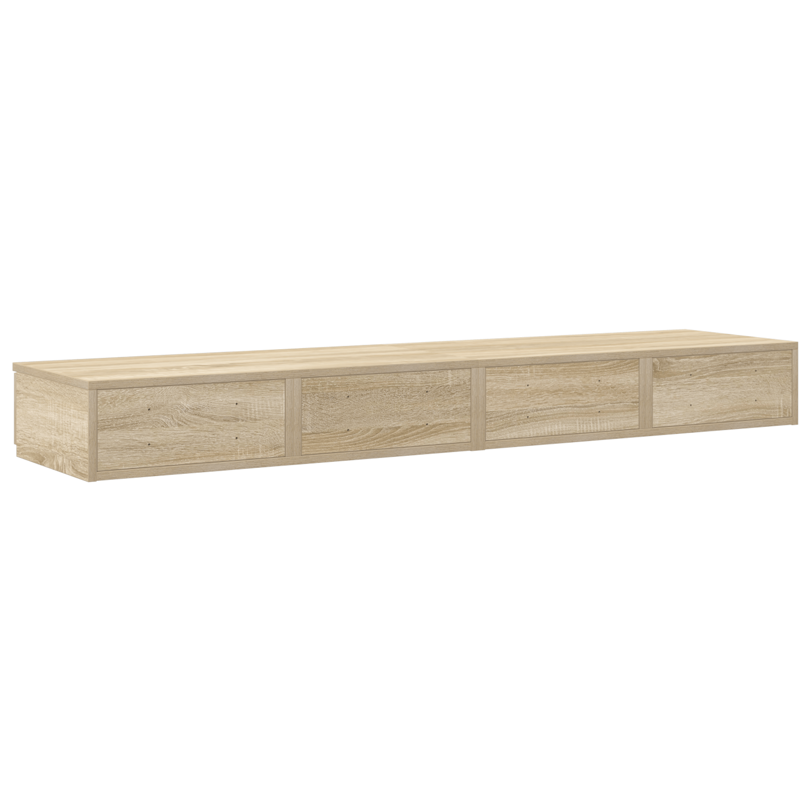 Noptiera Sonoma Stejar 140x36,5x16,5 cm Lemn Prelucrat — imaginea 8