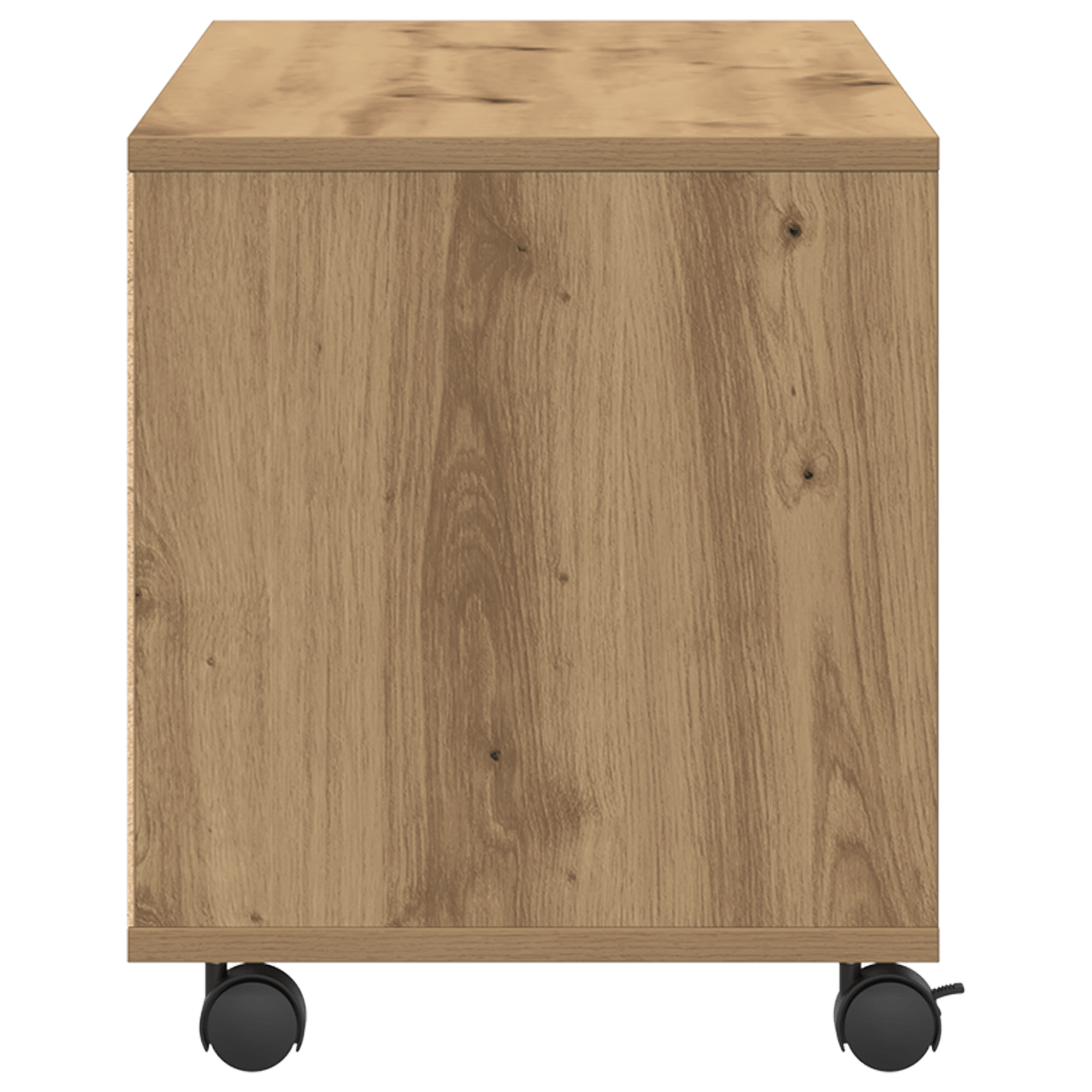 Dulap TV, stejar artizanal, 90x35x35 cm, lemn prelucrat — imaginea 6
