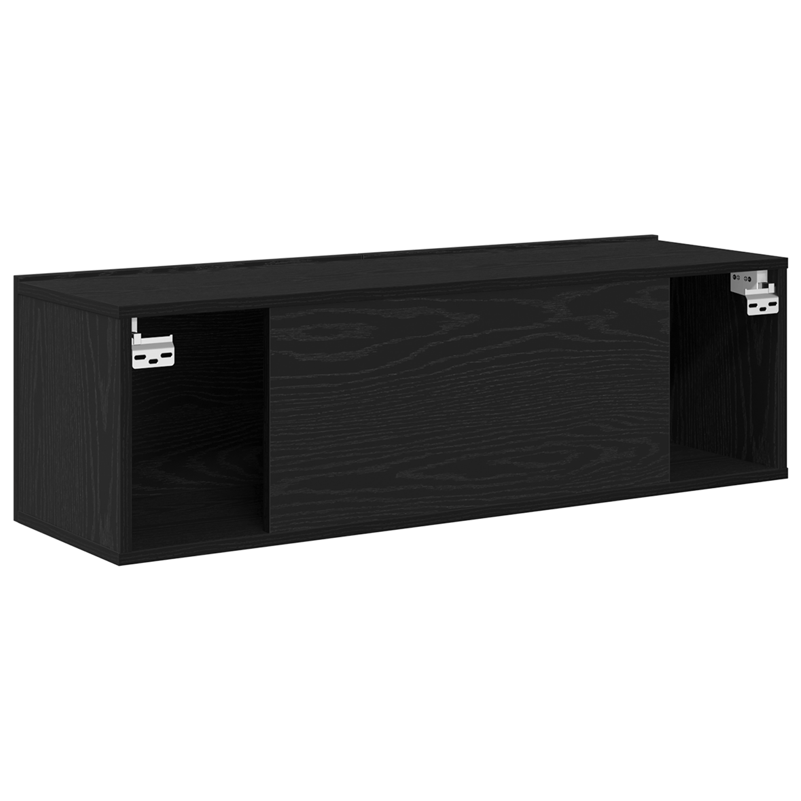 Dulapuri TV, 2 buc., stejar negru, 100x30x30 cm, lemn prelucrat — imaginea 6