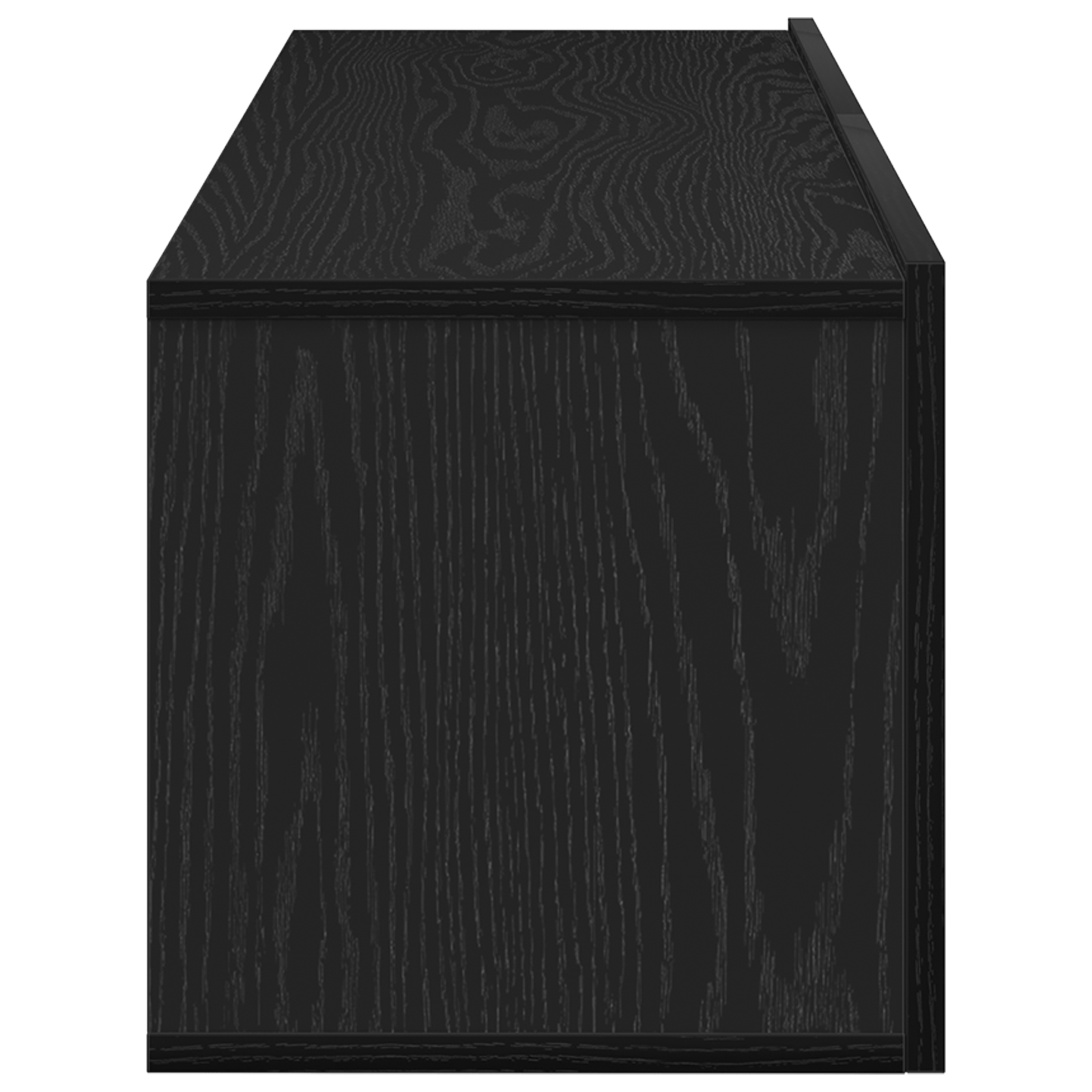 Dulapuri TV, 2 buc., stejar negru, 100x30x30 cm, lemn prelucrat — imaginea 8
