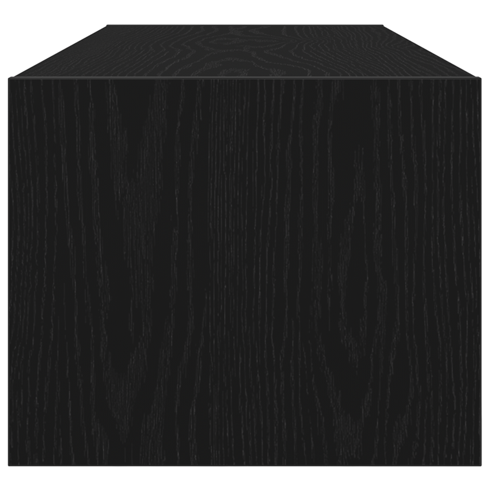 Dulap TV, stejar negru, 100x31x25,5 cm, lemn prelucrat — imaginea 8