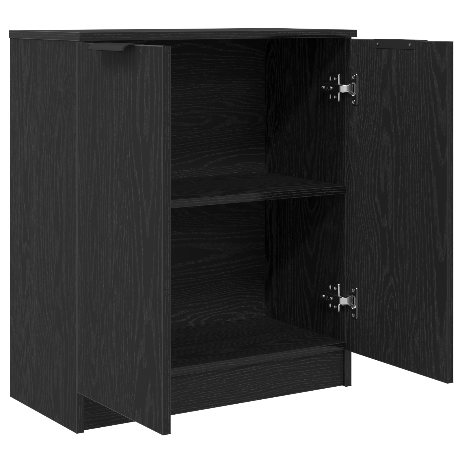 Dulap, stejar negru, 60x30x70 cm, lemn prelucrat — imaginea 5