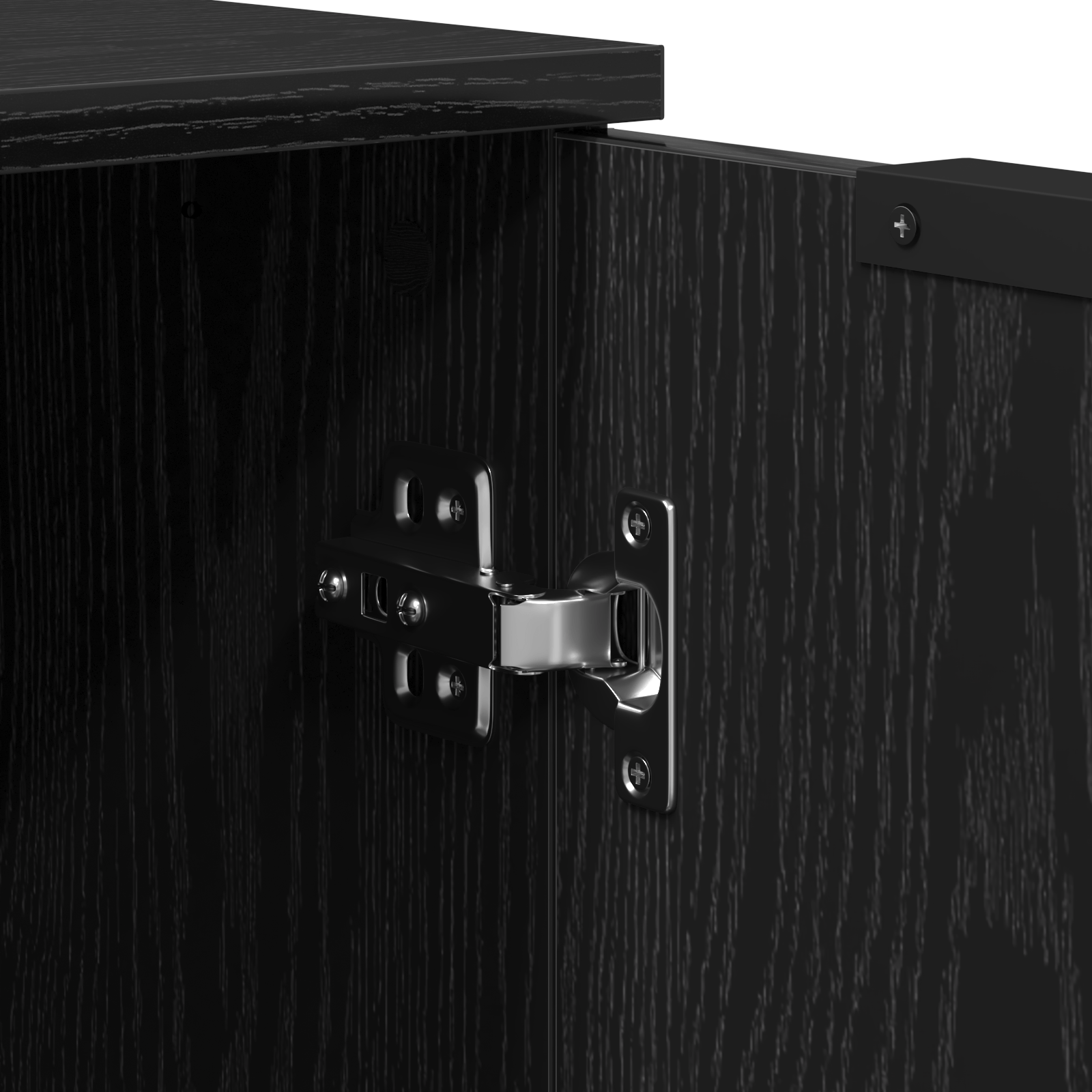 Dulap, stejar negru, 60x30x70 cm, lemn prelucrat — imaginea 9