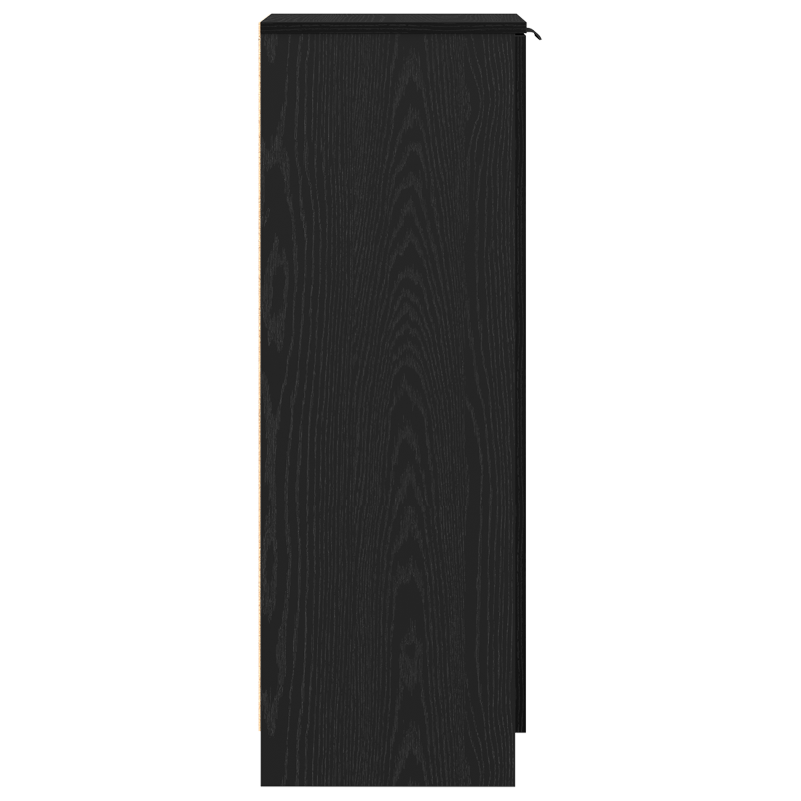 dulap de incaltaminte , Stejar Negru 29,5x35x100,5 cm, din lemn prelucrat — imaginea 8