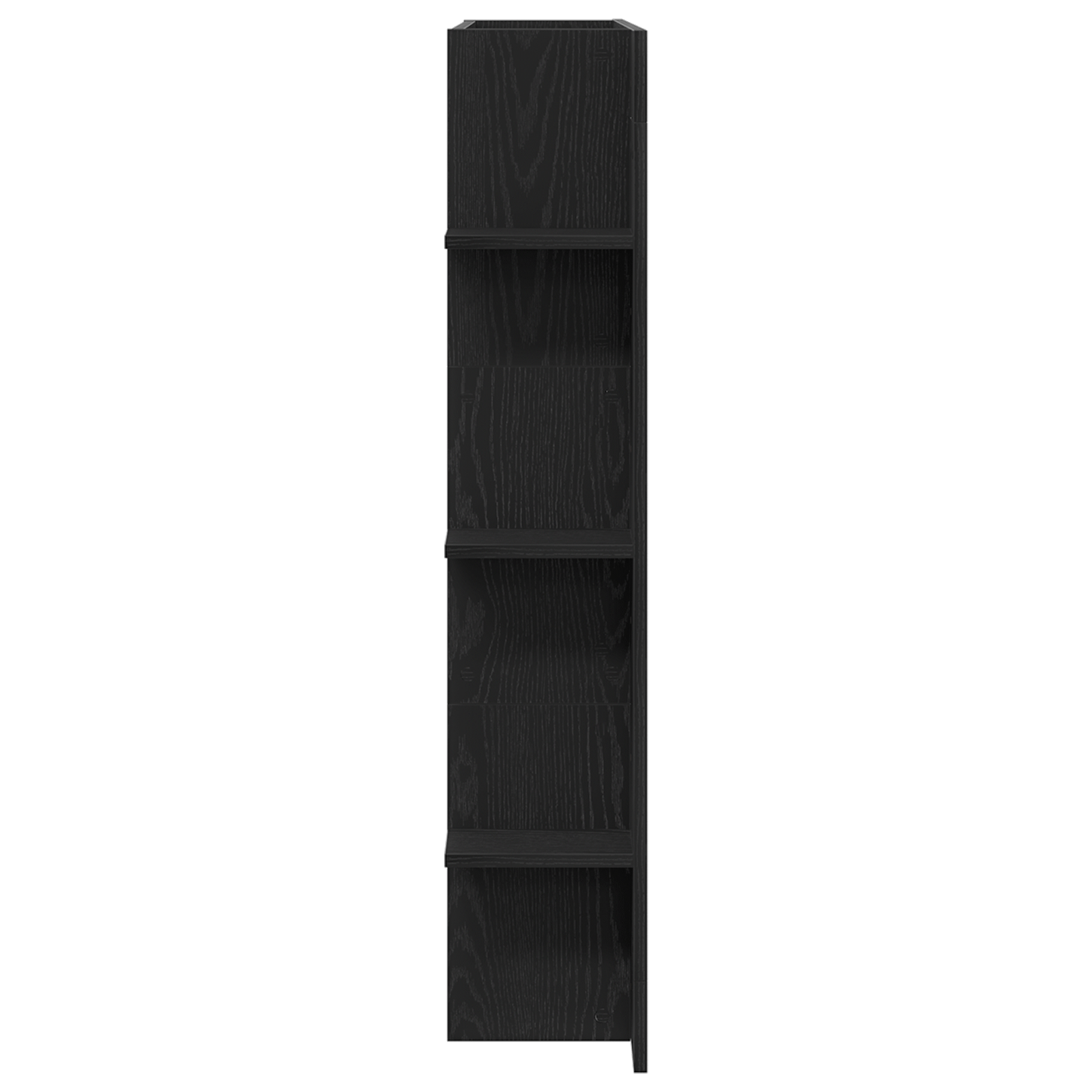 Dulap TV montat pe perete, stejar negru, 152x22x113 cm — imaginea 6