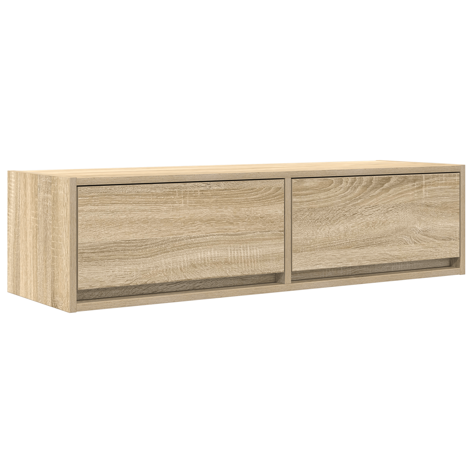 Dulap TV, stejar sonoma, 100x31x25,5 cm, lemn prelucrat — imaginea 2