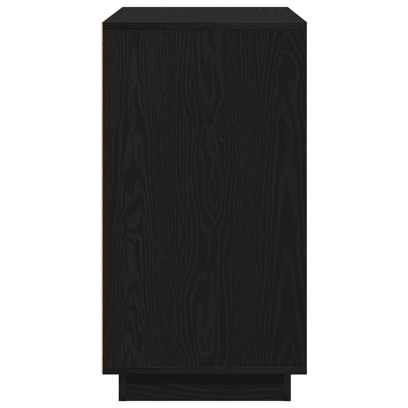 Dulap, stejar negru, 80x34x75 cm, lemn prelucrat — imaginea 7