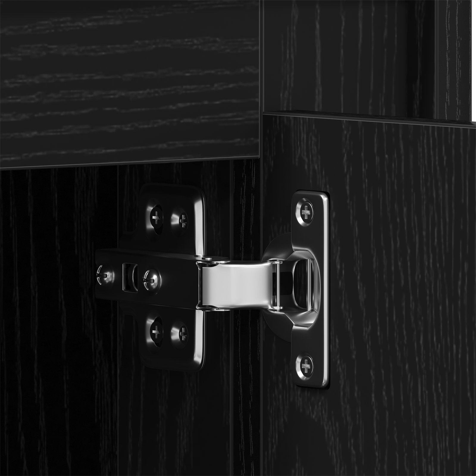 Dulap, stejar negru, 80x34x75 cm, lemn prelucrat — imaginea 9