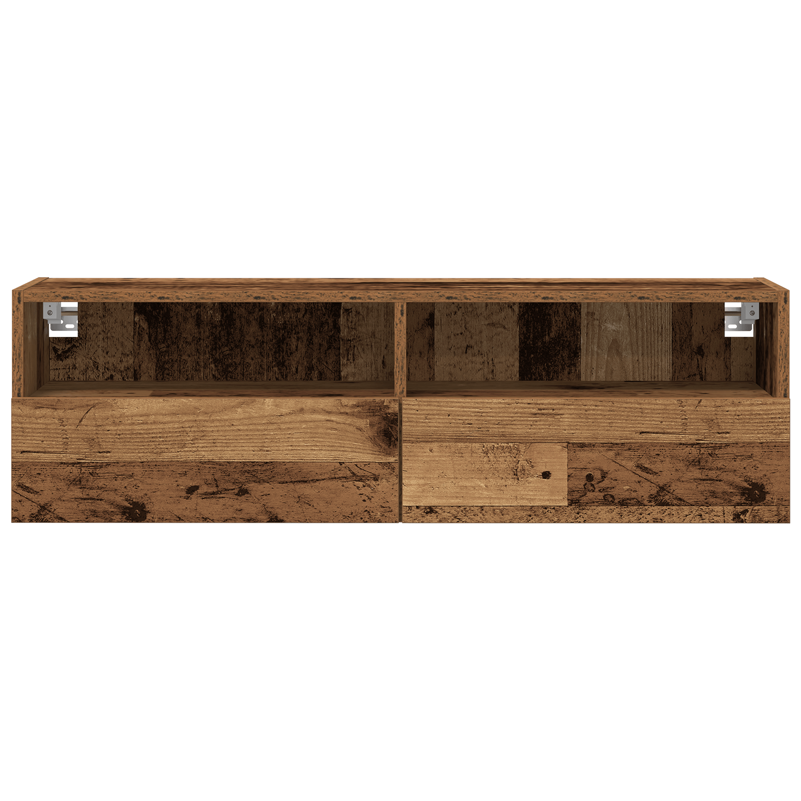 Dulap TV de perete, lemn vechi, 100x30x30 cm, lemn prelucrat — imaginea 6