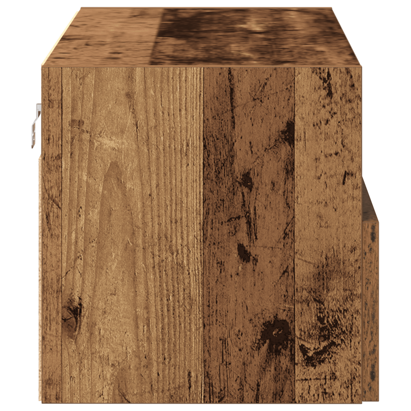 Dulap TV de perete, lemn vechi, 100x30x30 cm, lemn prelucrat — imaginea 7