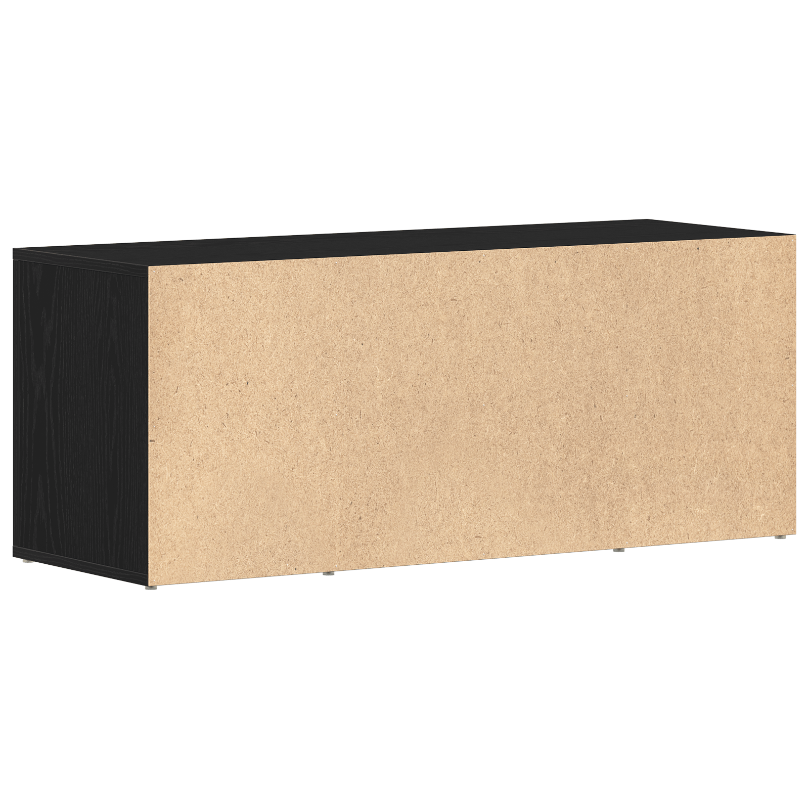 Dulap TV, stejar negru, 100x35x40 cm, lemn prelucrat — imaginea 8