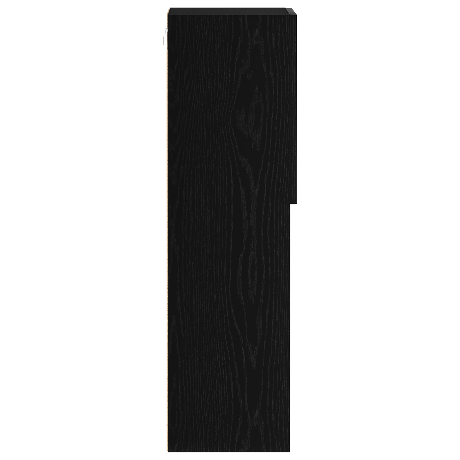 Dulap TV cu LED, stejar negru, 30,5x30x102 cm, lemn prelucrat — imaginea 8