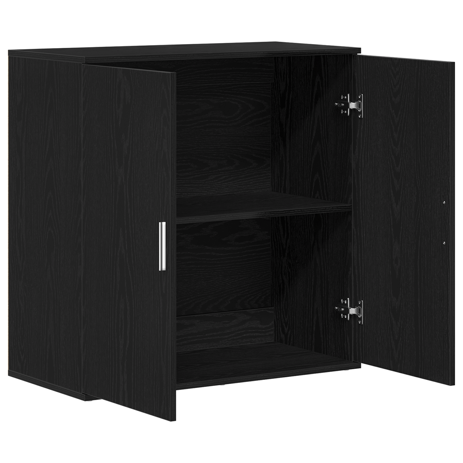 Dulap, stejar negru, 79x38x80 cm, lemn prelucrat — imaginea 5