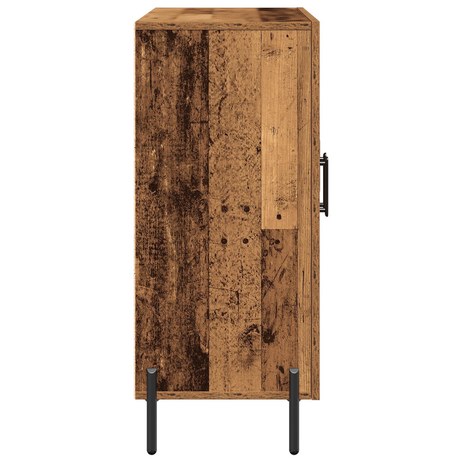 bufet vidalXL din lemn vechi 90x34x80 cm, din lemn stratificat — imaginea 7