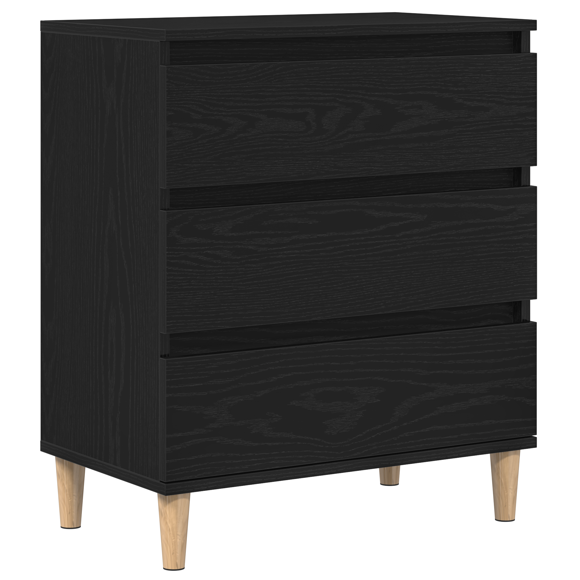 Dulap, stejar negru, 60x35x70 cm, lemn prelucrat — imaginea 3