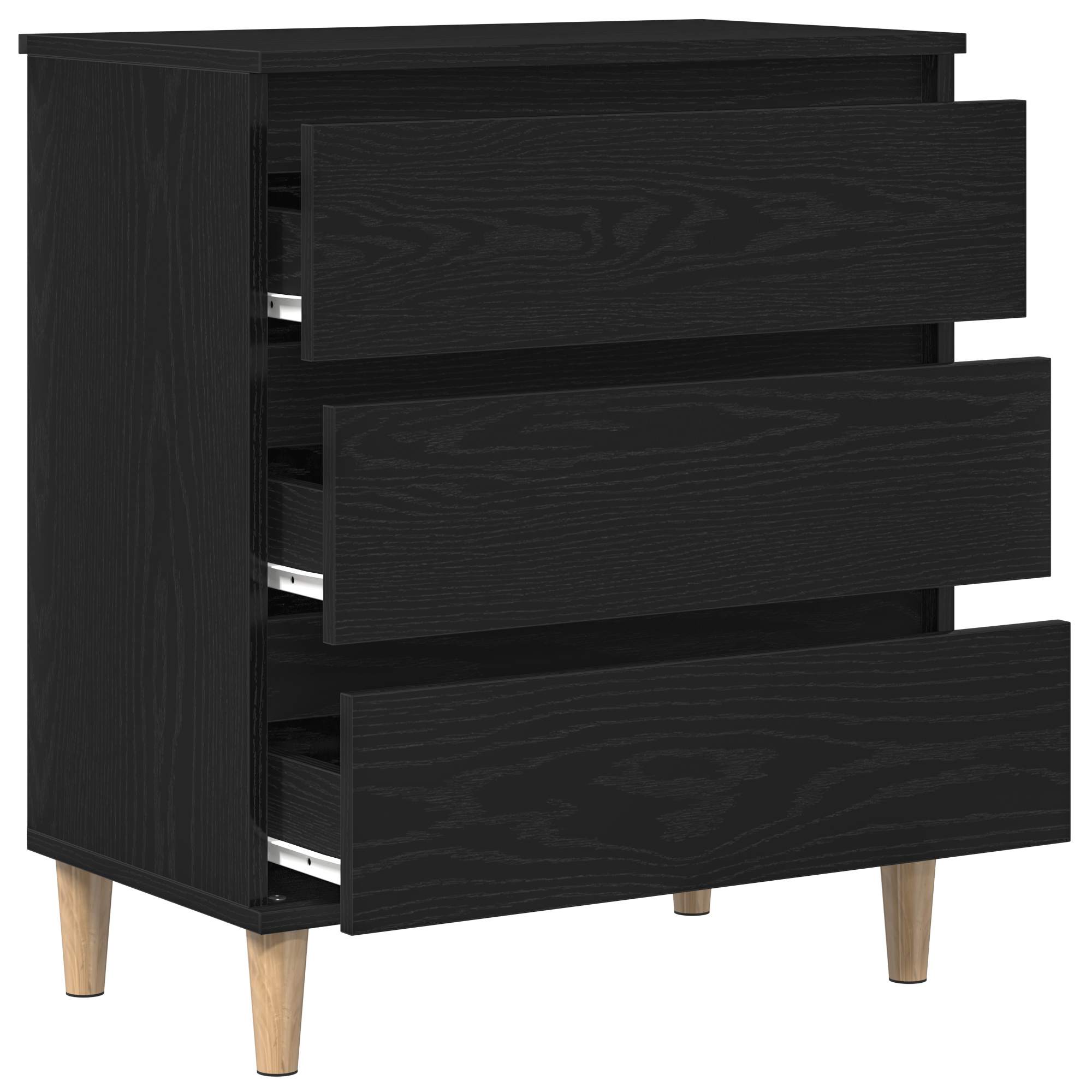 Dulap, stejar negru, 60x35x70 cm, lemn prelucrat — imaginea 6