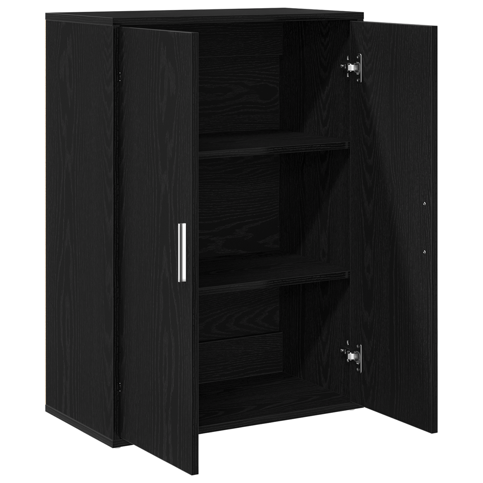 Dulap, stejar negru, 60x31x84 cm, lemn prelucrat — imaginea 2