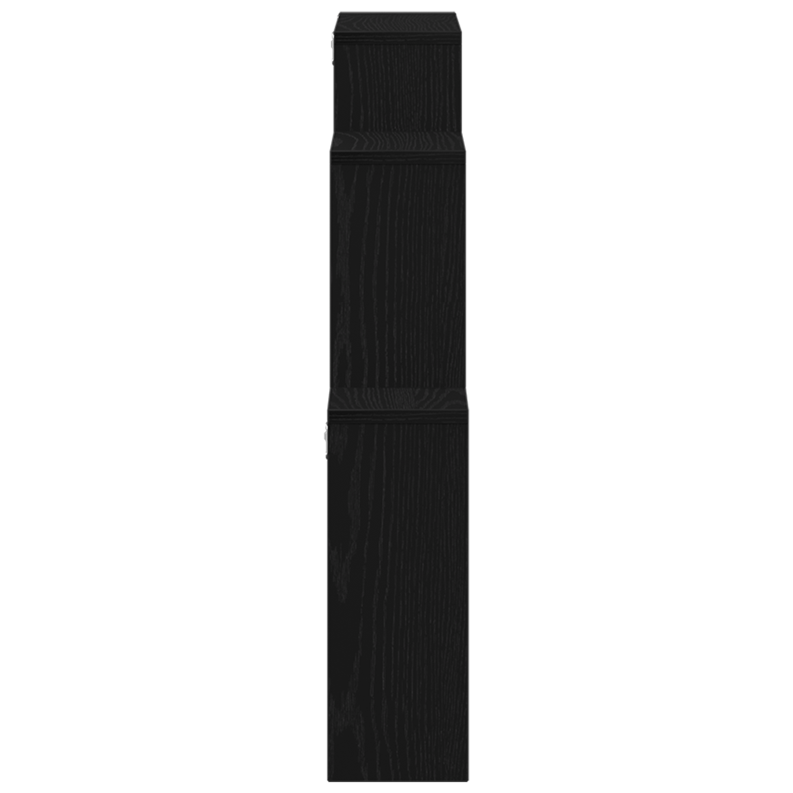 Dulap de perete Stejar negru 80x15x78,5 cm - Lemn compozit — imaginea 7