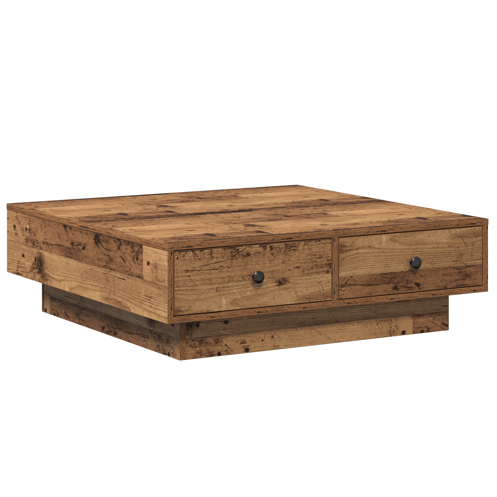 Masa de cafea Lemn vechi Lemn recuperat 90 x 90 x 28 cm — imaginea 2