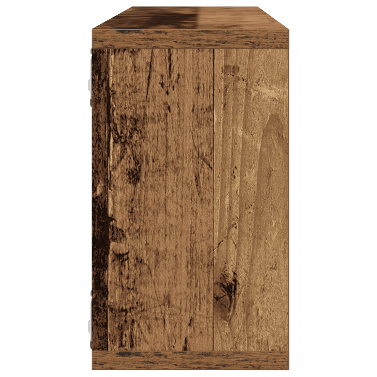 Set 2 rafturi din lemn vechi, 80x15x26 cm, lemn ingineresc — imaginea 10