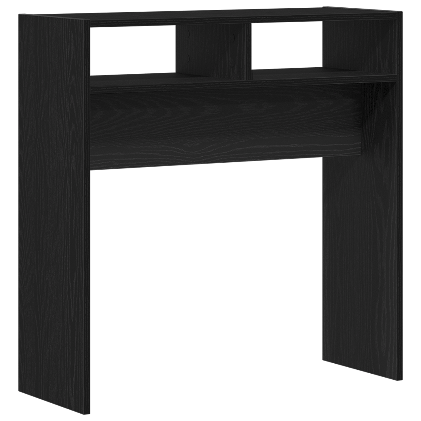 Masa de consola din stejar negru - 78x30x80 cm - Fabricata din lemn prelucrat — imaginea 5