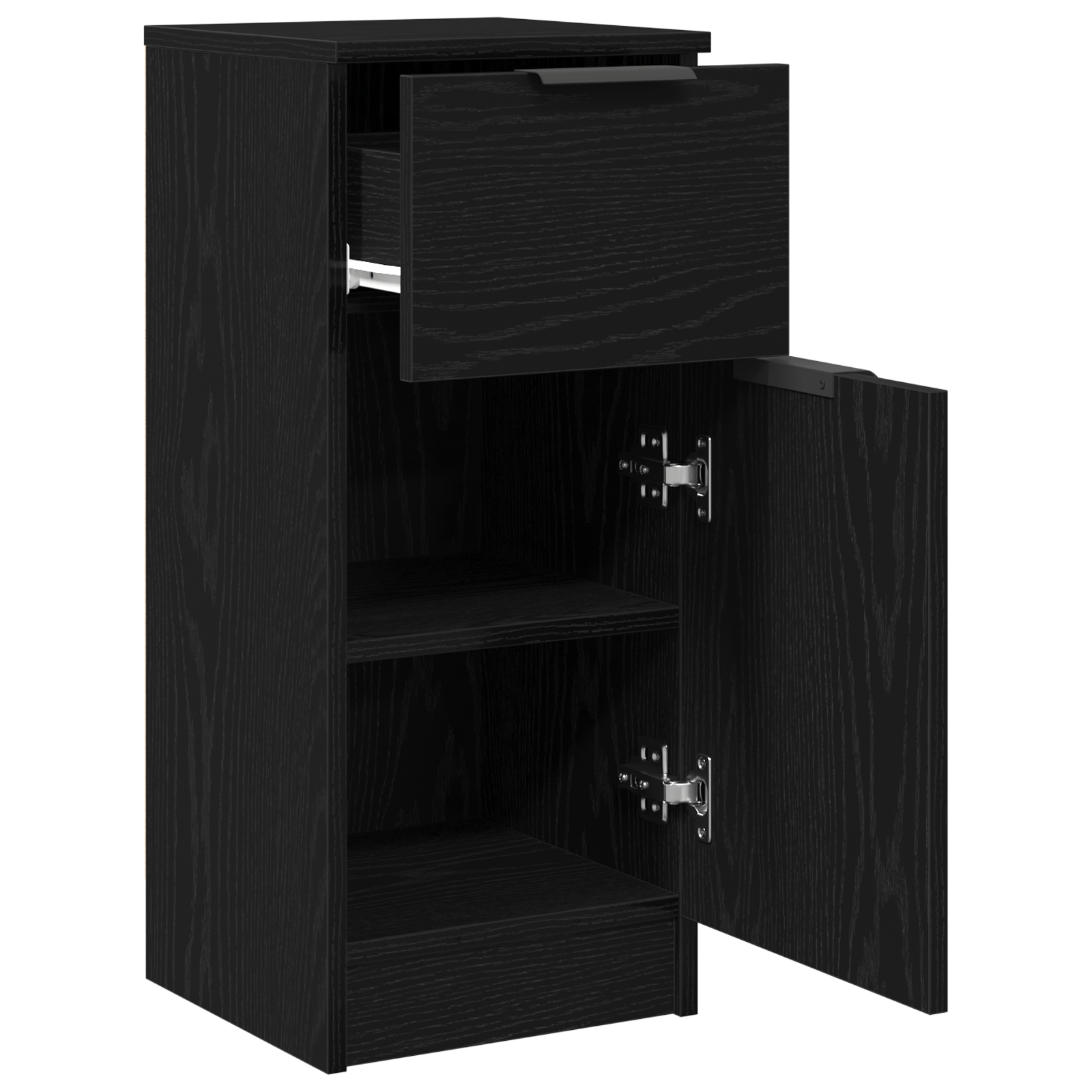 Dulap, stejar negru, 30x30x70 cm, MDF — imaginea 6