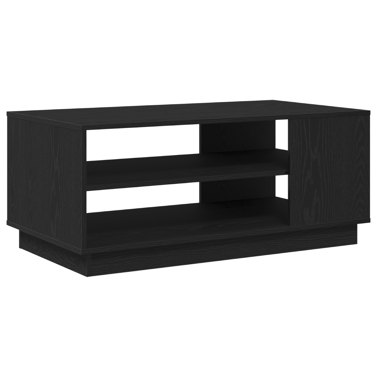 Masa de cafea din stejar negru 102x55x43 cm fabricata din lemn stratificat — imaginea 2