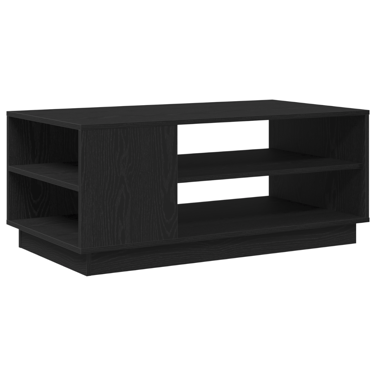 Masa de cafea din stejar negru 102x55x43 cm fabricata din lemn stratificat — imaginea 5
