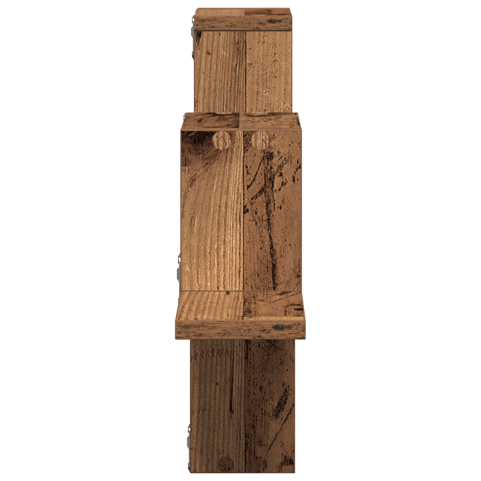 Raft din Lemn Vechi 104,5x10x43 cm din Lemn Ingineresc — imaginea 7