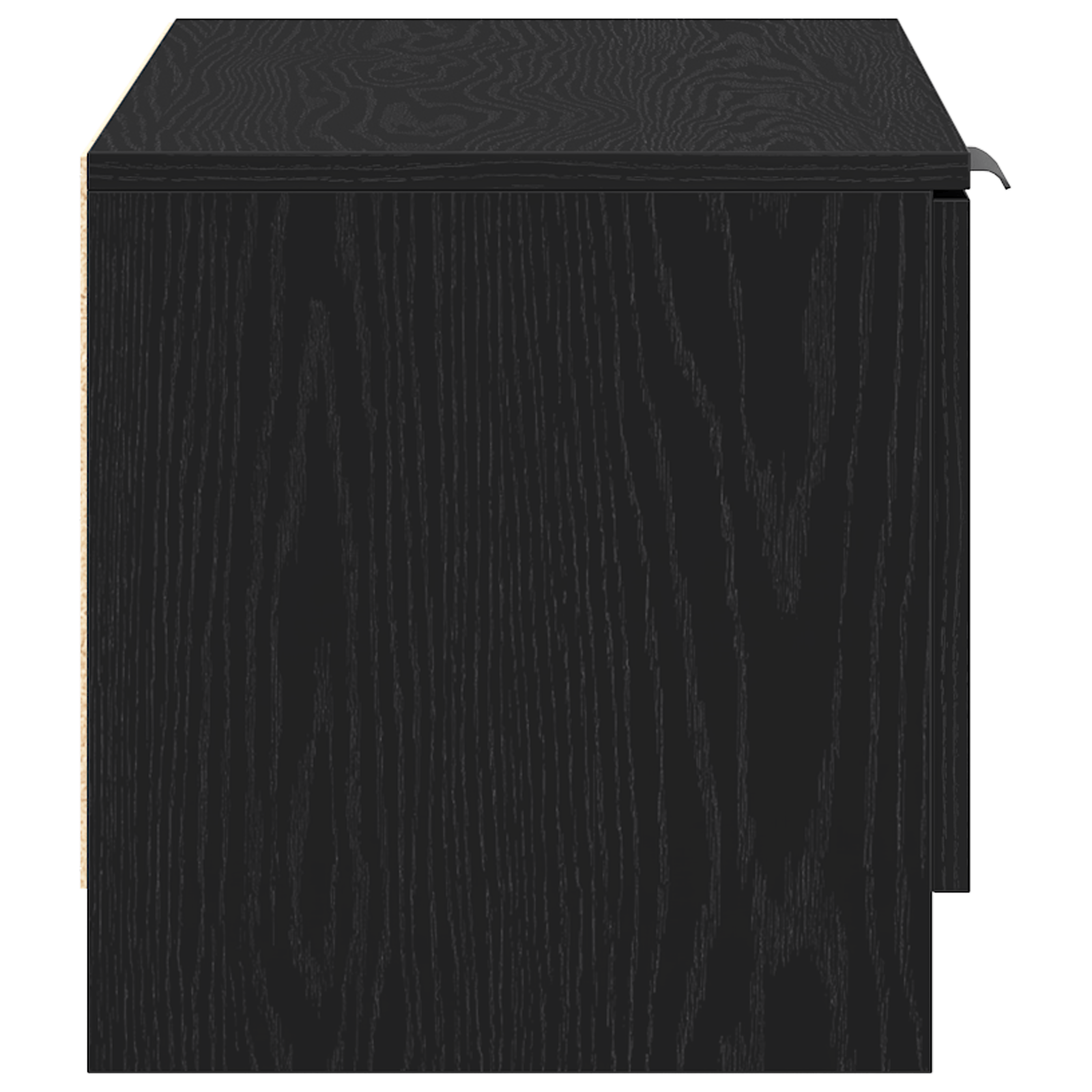 Dulapuri TV, 2 buc., stejar negru, 80x35x36,5 cm lemn prelucrat — imaginea 7