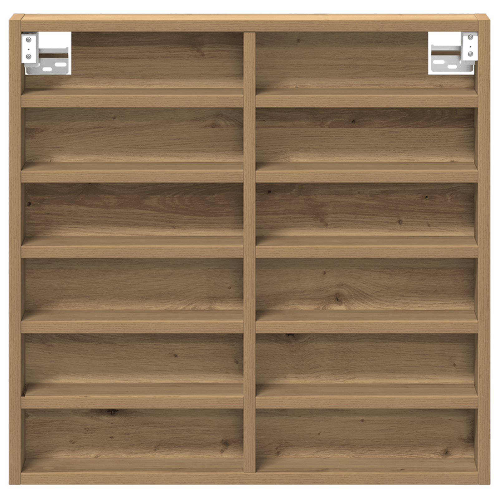 Dulap cu vitrina, stejar artizanal 60x8,5x58 cm lemn prelucrat — imaginea 5