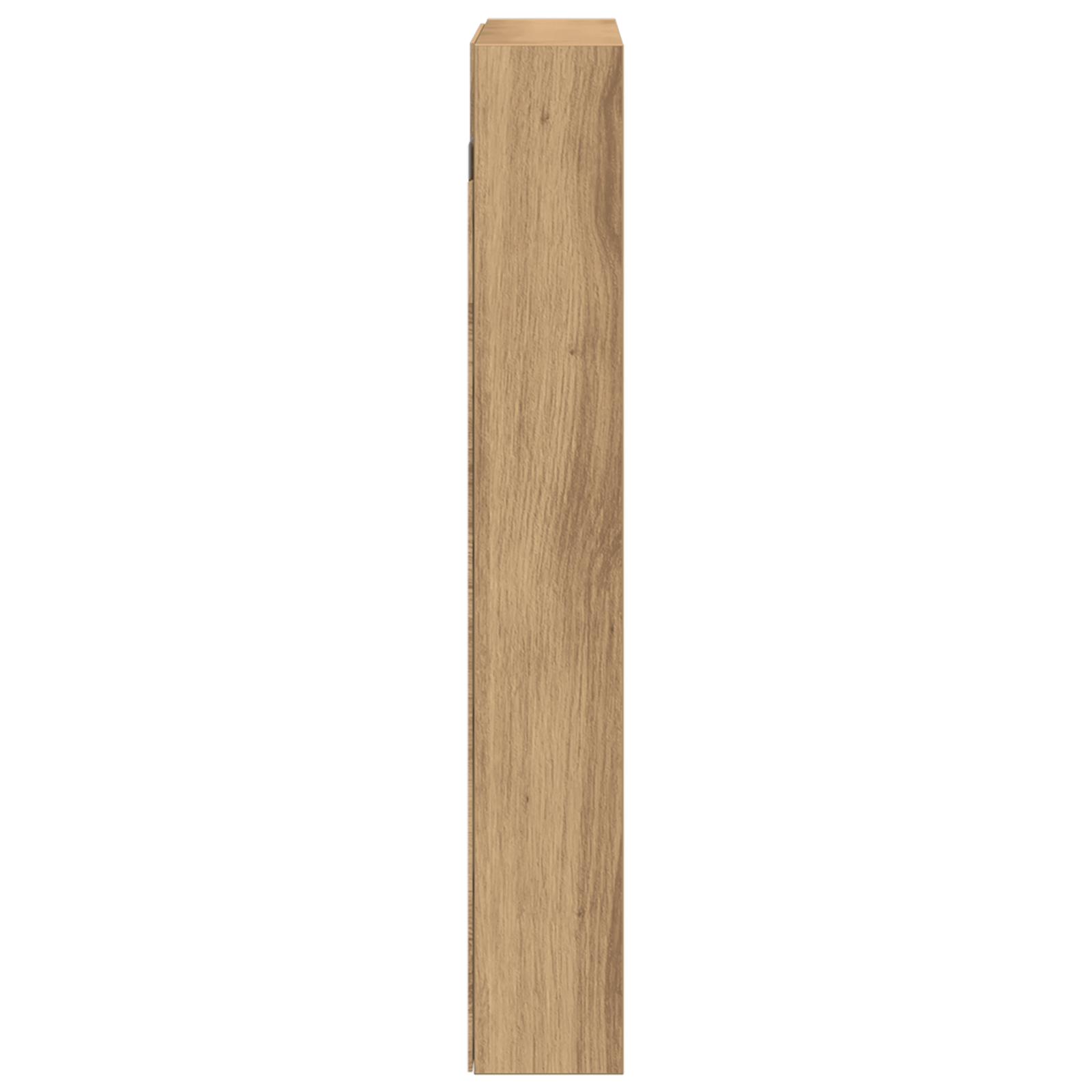 Dulap cu vitrina, stejar artizanal 60x8,5x58 cm lemn prelucrat — imaginea 6