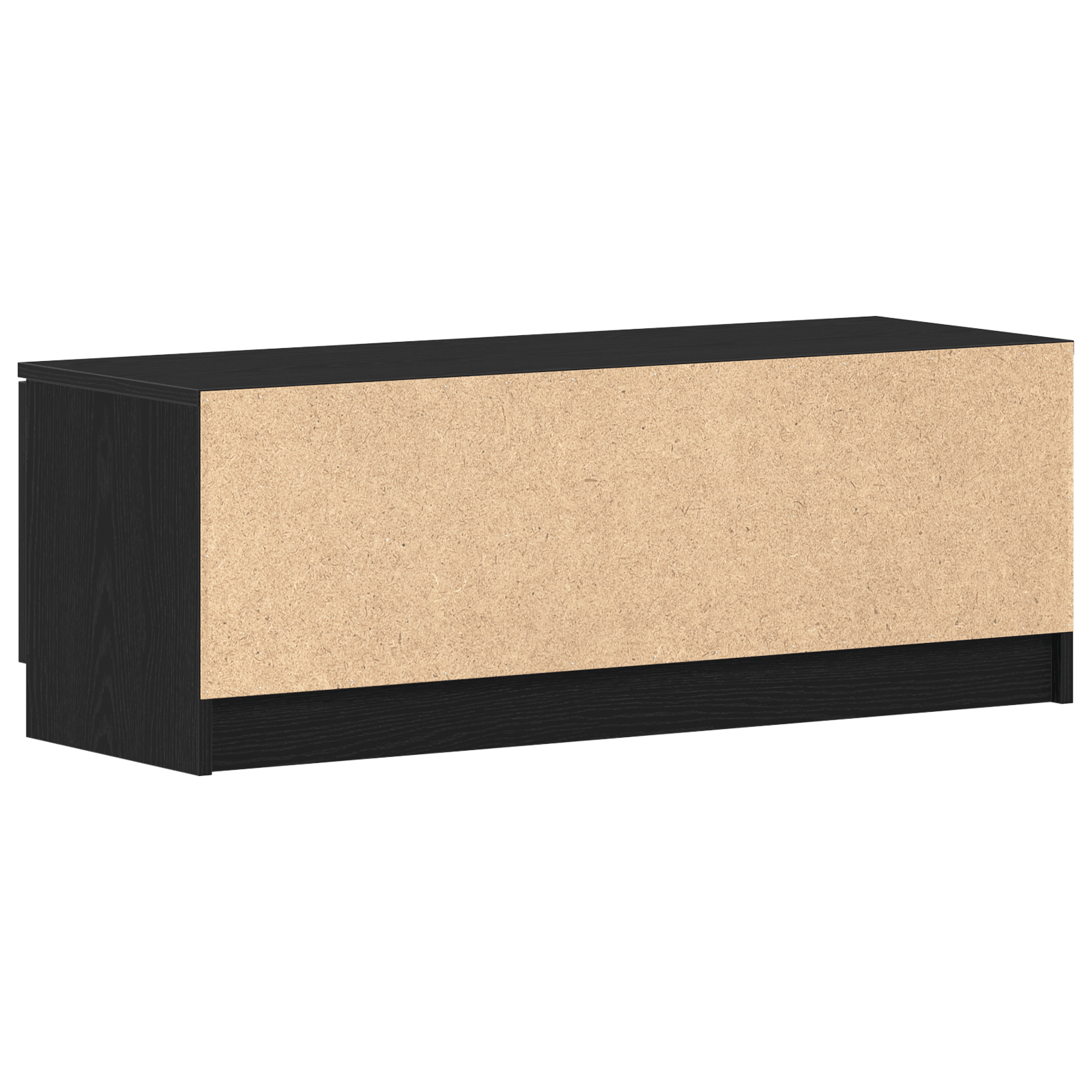 Dulap TV, stejar negru, 102x35x36,5 cm, lemn prelucrat — imaginea 8