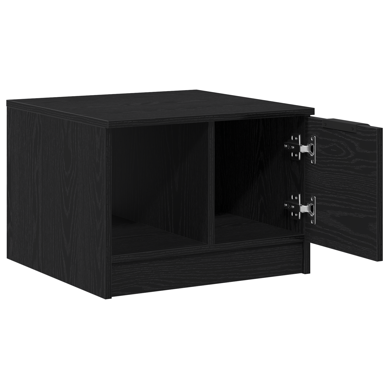 Masuta de cafea, stejar negru, 50x50x36 cm, lemn prelucrat — imaginea 4