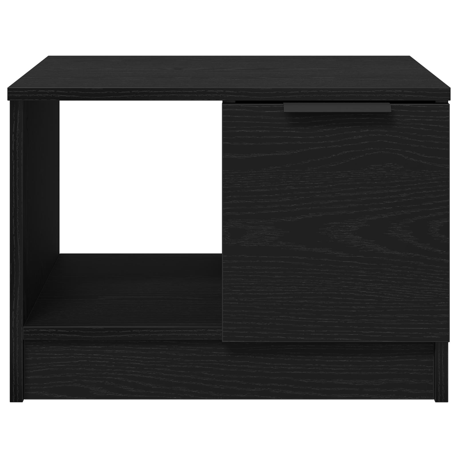 Masuta de cafea, stejar negru, 50x50x36 cm, lemn prelucrat — imaginea 5