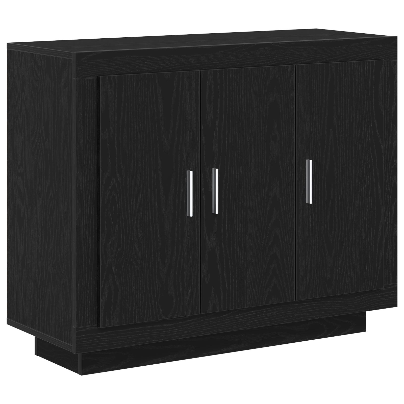 Dulap, stejar negru, 92x35x75 cm, lemn prelucrat — imaginea 2