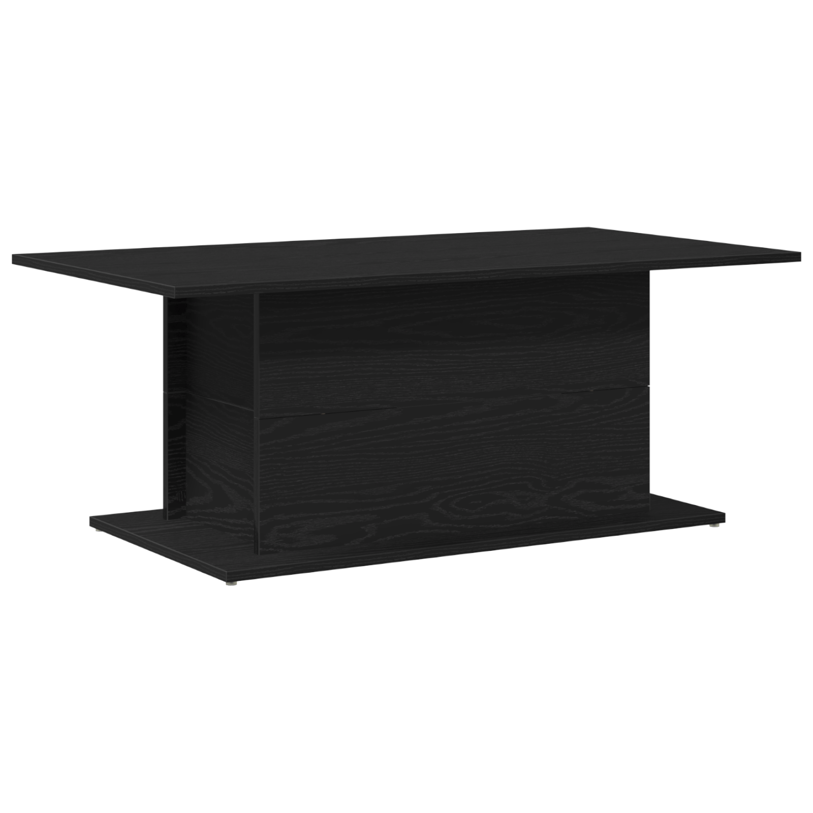 Masuta de cafea, stejar negru, 102x55,5x40 cm, lemn prelucrat — imaginea 2